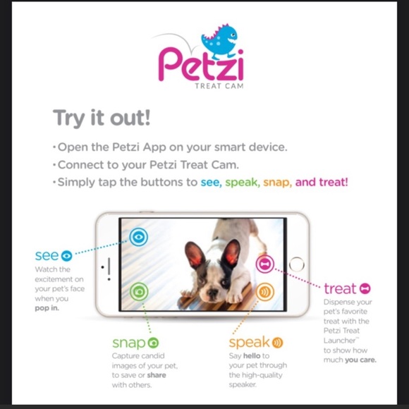 🙋🏻‍♀️🚛MOVING SALE!🛍️SHOP & SAVE📦📫Petzi Treat Dispensing Pet Camera🌟🐾🐶 - Picture 9 of 11